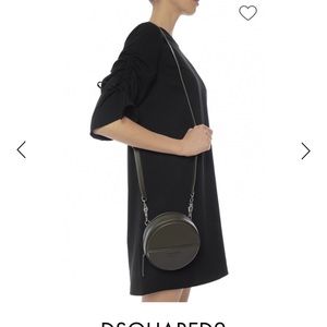 Disquared2 made in Italy PILL round belt bag w I h also has crossbody strap